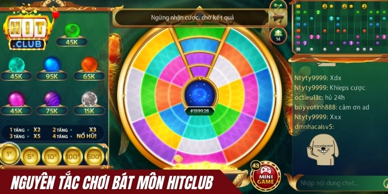 Nguyên tắc chơi Bát môn Hitclub